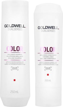 GOLDWELL DUALSENSES Color Brilliance szampon 250ml + odżywka 200ml