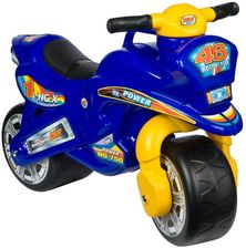 Zdjęcie Enero Motorek Biegowy Jeździk Speed Żółtoniebieski - Głogówek