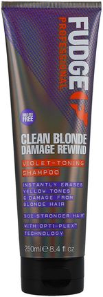 FUDGE PROFESSIONAL CLEAN BLONDE Damage Rewind Szampon do włosów blond 250ml