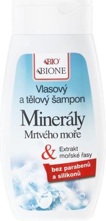 Bione Cosmetics Dead Sea Minerals Hair And Body Shampoo Mineralny Szampon Do Mycia Ciała I Włosów 255ml