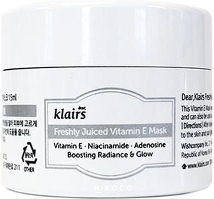 Klairs Freshly Juiced Maseczka Z Witaminą E 15ml