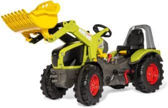 Rolly Toys Traktor Rollyxtrac Premium Claas Axion 960 Z Ładowaczem Biegami I Hamulcem Zielony