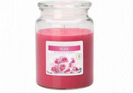 4Home Świeczka Zapachowa W Szkle Róża 500 G