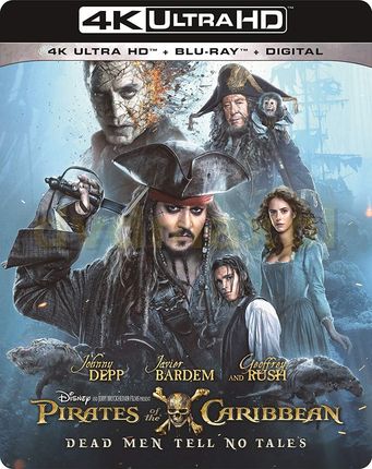 Pirates of the Caribbean: Dead Men Tell No Tales (Piraci z Karaibów: Zemsta Salazara) [Blu-Ray 4K]+[Blu-Ray]