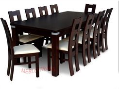 Meblotrans Rm 14 Z Drewna Bukowego Rozkładany Stół Z Krzesłami - zdjęcie 1