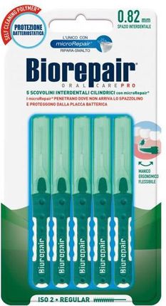 BioRepair szczoteczki międzyzębowe 0,82mm cylindryczne 5szt