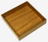 Peka Tacka kwadratowa do szuflad drewniana 236x236x49mm 07356D