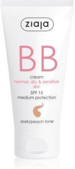 Ziaja BB Cream krem BB do skóry normalnej i suchej Dark Peach 50ml