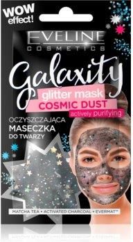 Eveline Cosmetics Galaxity Glitter Mask maseczka oczyszczająca z brokatem 10ml