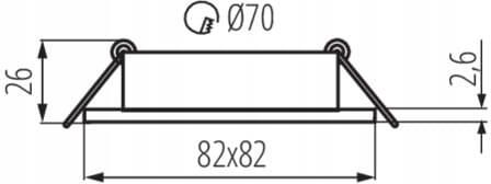 Kanlux MR16 DALLA CT-DTL50-B czarna