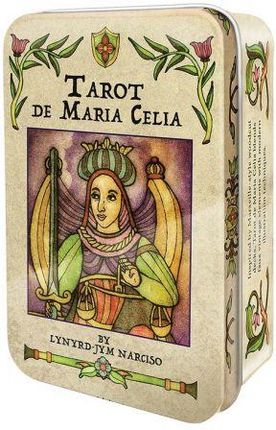 Tarot De Maria Celia Karty W Metalowym Opakowaniu