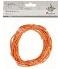 Zdjęcie Titanum Sznurek Papierowy 5M Kolor Pomarańczowy - Tuchola