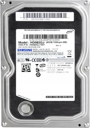Samsung SpinPoint S166 80GB (HD082GJ)