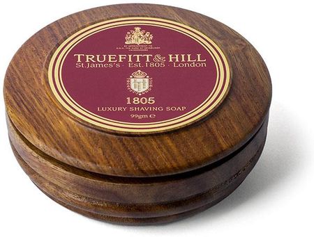 Truefitt&Hill Mydło Do Golenia 1805 Luxury Shaving Soap W Drewnianym Tyglu 99G