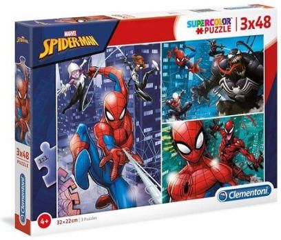 Clementoni Puzzle 3X48El. Super Kolor Spiderman