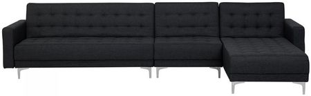 Blmeble Sofa Modułowa Rozkładana Tapicerowana Grafitowa Lewostronna Aberdeen 4260624116129