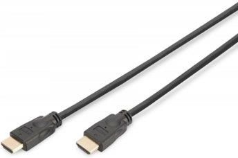 Digitus Kabel HDMI HighSpeed Ethernetem 4K M/M czarny 1m (DK330123010S)
