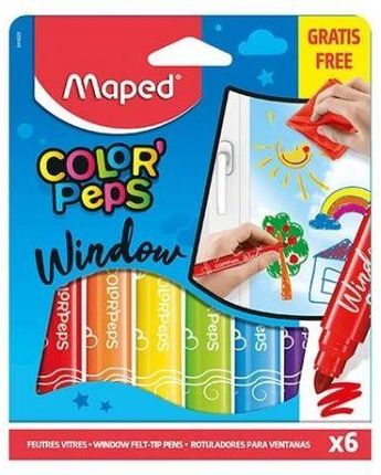 Maped Flamastry Do Szyb Colorpeps Window 5 Kolorów