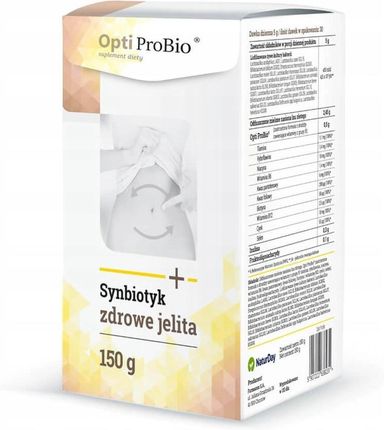NaturDay OptiProbio synbiotyk zdrowe jelita proszek 150g