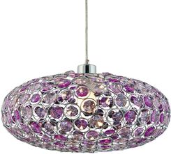 Zdjęcie Candellux Cristy Zwis 38 1X60W E27 Fiolet (3192635) - Trzebinia
