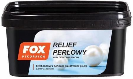 Fox Relief Perłowy Silver 1Kg