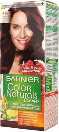 Garnier Color Naturals odżywcza farba do włosów 4.62 Słodka wiśnia