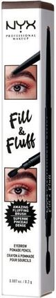 NYX Professional Makeup FILL & FLUFF Pomada do brwi w kredce Chocolate - zdjęcie 2