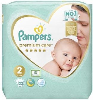 Pampers Pieluchy Premium Care rozmiar 2, 23 pieluszki