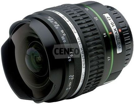 Obiektyw do aparatu Pentax DA 10-17mm f/3.5-4.5 ED [If] fisheye