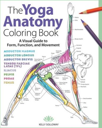 Yoga Anatomy Coloring Book (Solloway Kelly)