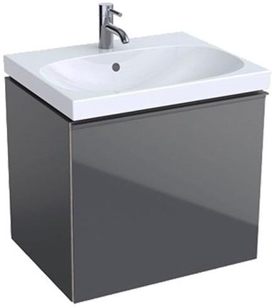 Geberit Dolna szafka pod umywalkę Acanto z szufladą szufladą wewnętrzną i syfonem (500609JK2)