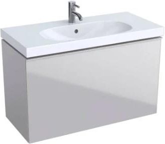 Geberit Szafka pod umywalkę Acanto z szufladą szufladą wewnętrzną i syfonem krótka (500616JL2)