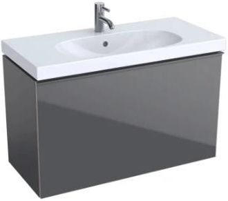 Geberit Szafka pod umywalkę Acanto z szufladą szufladą wewnętrzną i syfonem krótka (500616JK2)
