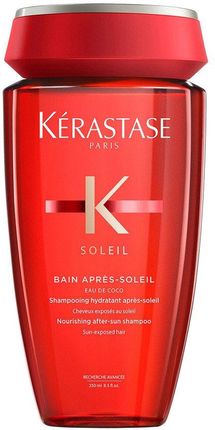 Kerastase Soleil Bain Apres Soleil szampon nawilżający do włosów osłabionych działaniem chloru słońca i słonej wody 250ml