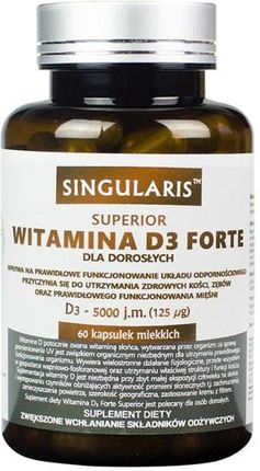 Singularis Superior Witamina D3 Forte 4000Iu 60 Kaps