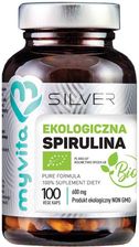 Zdjęcie Myvita Silver Spirulina Bio Ekologiczna Proszek 100G - Izbica Kujawska