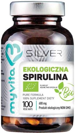 Myvita Silver Spirulina Bio Ekologiczna Proszek 100G