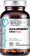 Zdjęcie Myvita Silver Alfa Liponowy Kwas R-Ala 150Mg 60 Kaps - Łapy