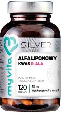 Myvita Silver Alfa Liponowy Kwas R-Ala 150Mg 120 Kaps