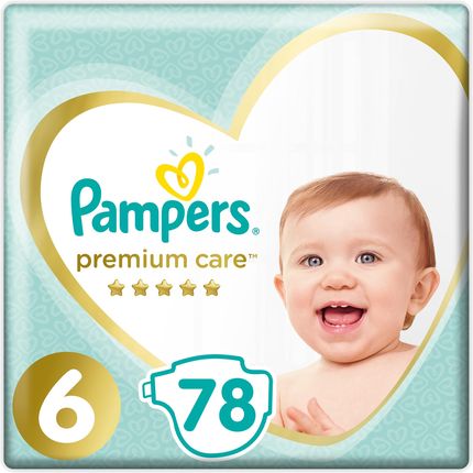 Pampers Pieluchy Premium Care MB rozmiar 6, 78 pieluszek