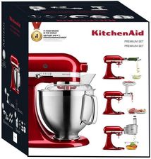 Robot kuchenny KitchenAid Artisan Zestaw Premium 5KSM185PSECA Czerwony Karmelek - zdjęcie 1
