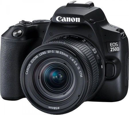 Canon EOS 250D czarny + 18-135mm