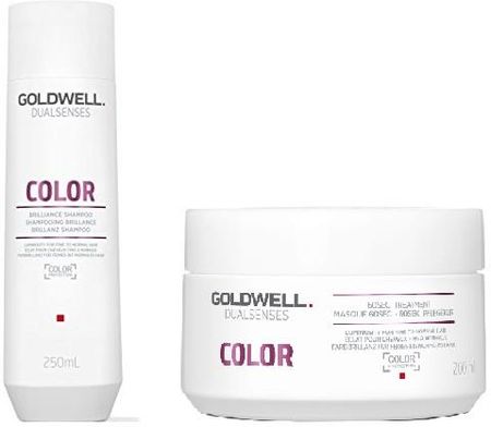 Goldwell Color Szampon Do Włosów Farbowanych 250Ml + Maska 200Ml