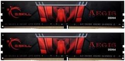 Zdjęcie Pamięć RAM G.Skill Ddr4 32Gb (2X16Gb) Aegis 2666Mhz Cl19 Xmp2 (F4-2666C19D-32Gis) - Sokółka