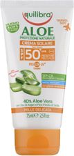 Zdjęcie Equilibra Aloe aloesowy krem przeciwsłoneczny SPF 50 75ml - Bieżuń