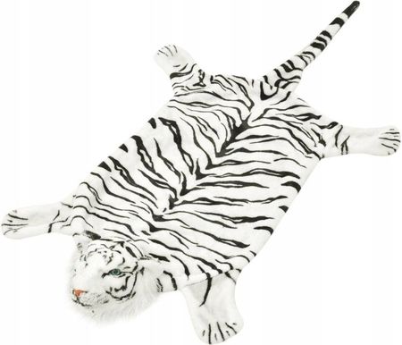 Pluszowy dywanik tygrys 144cm biały GXP-68773