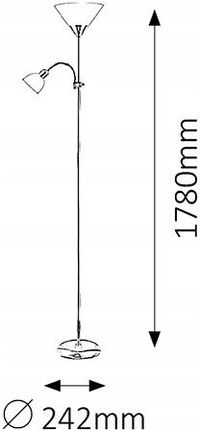 Rabalux 2X10025W Biały (4061) - zdjęcie 5