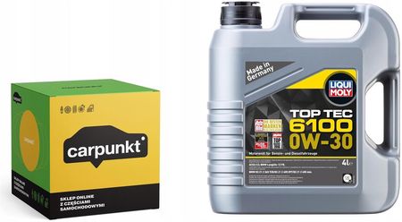Liqui Moly Top Tec 6100 0W30 4l 20778 - opinie i ceny na Ceneo.pl