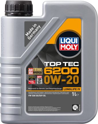 Liqui Moly Olej Top Tec 6200 0W20 1L 20787