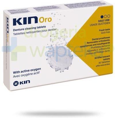 Kin Oro tabletki czyszczące do protez 30szt